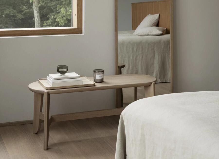 Blomus Eli Bank Eikenhout Beige Hout