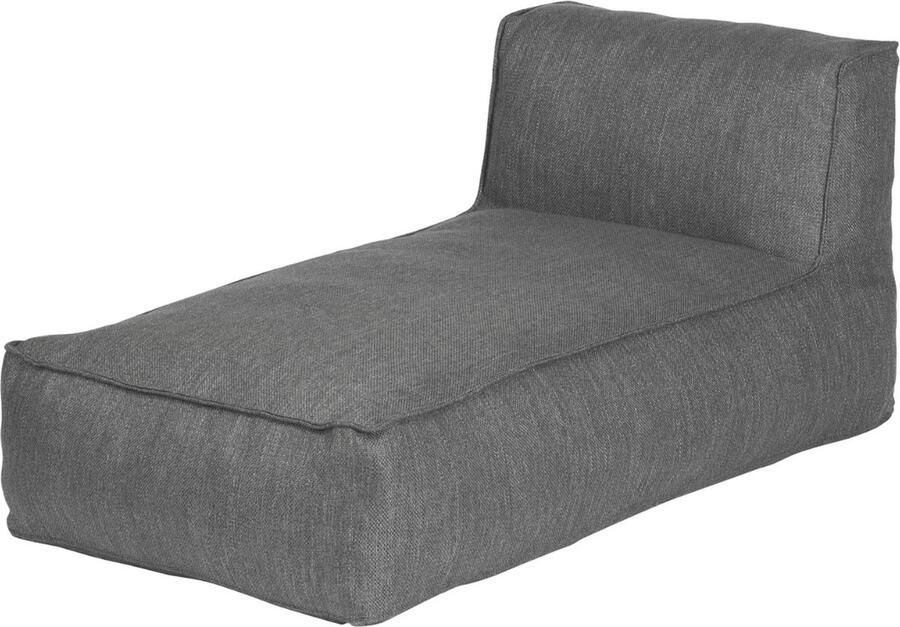 Blomus GROW Loungestoel – Outdoor Zitkussen – Luxe Loungecomfort – Waterafstotend & Weerbestendig – 145 cm – Grijs