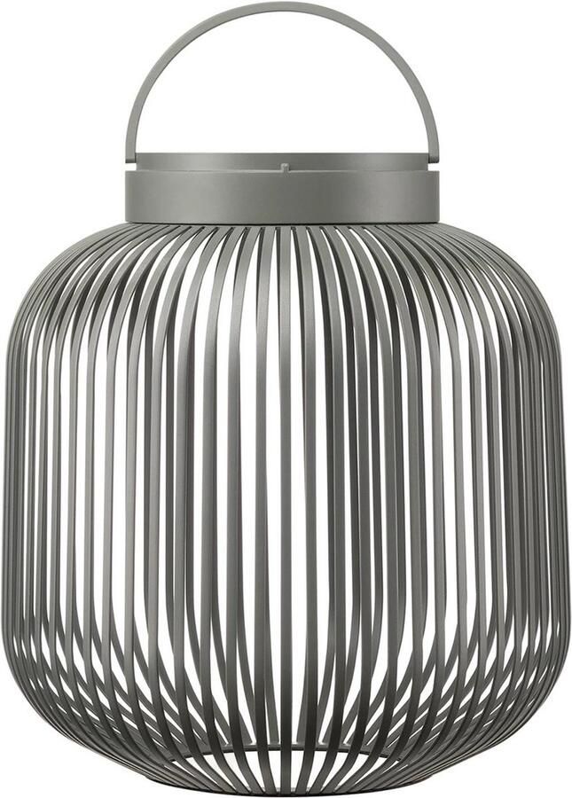 Blomus LITO LED Lamp H 30 cm Ø 27 cm (M) Granite Gray