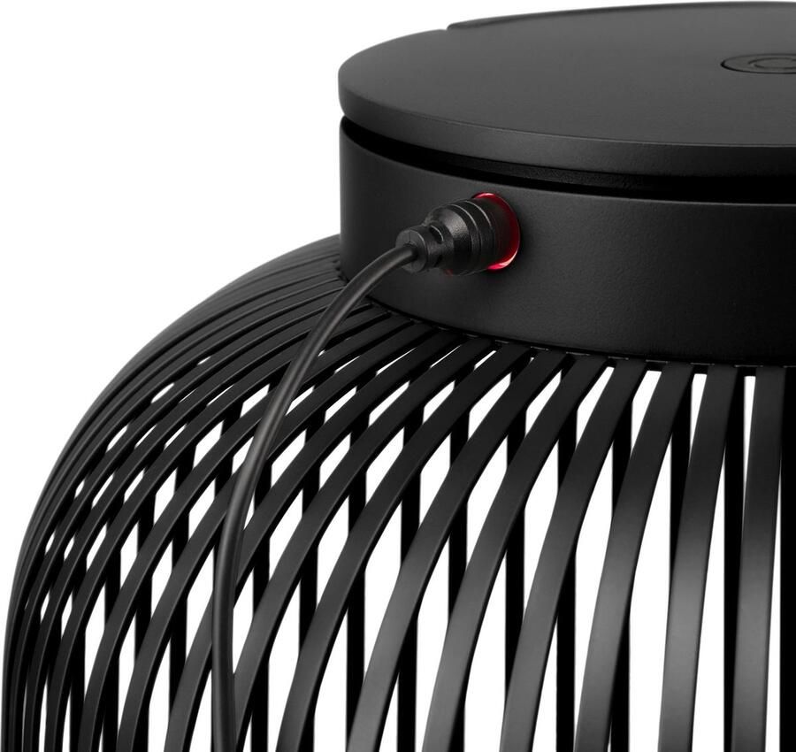 Blomus LITO LED Lamp H 49 cm Ø 31 cm (L) Zwart