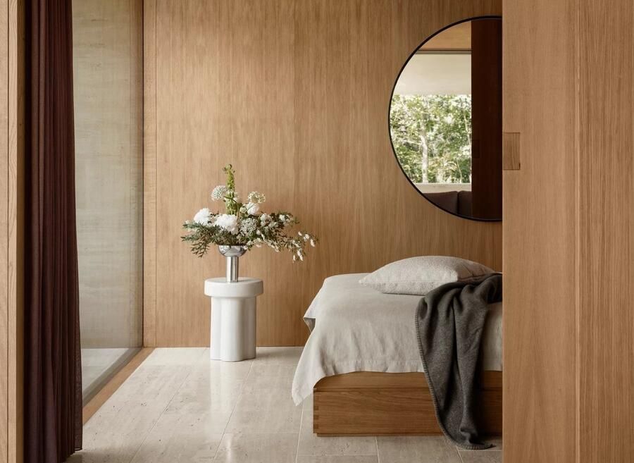 Blomus Toru bijzettafel kruk H44cm D33cm lily white