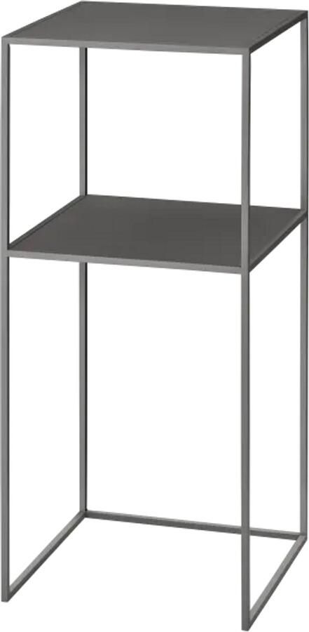 Blomus FERA Voetstuk 35x35x80cm Steel Gray
