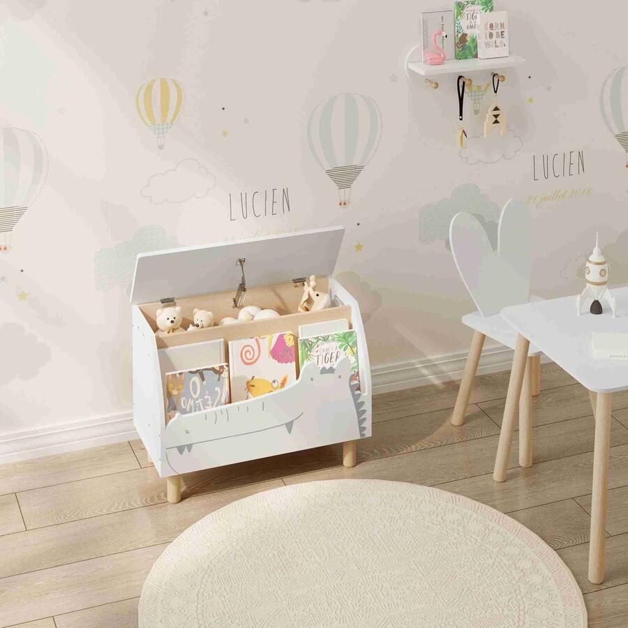 Blooming Good s – Kinderboekenkast en Boekenplank Kinderkamer – Stevige Kinder Boekenkast met Laag Design – Speels en Veilig voor Kinderen