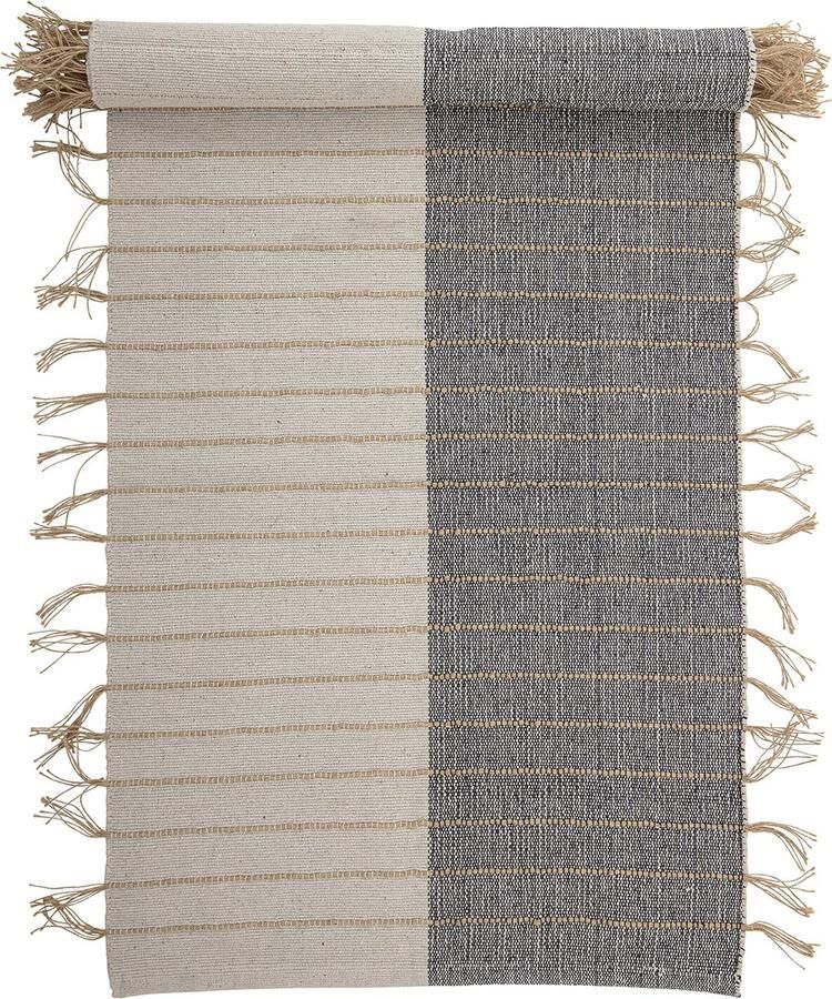 Bloomingville Aciano Vloerkleed Beige Katoen