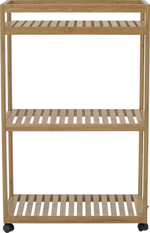 Bloomingville Aden Bijzettafel Beige Bamboe