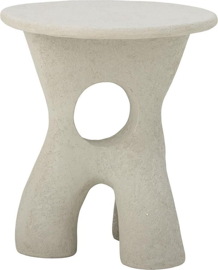 Bloomingville Bijzettafel Amiee wit 37cm