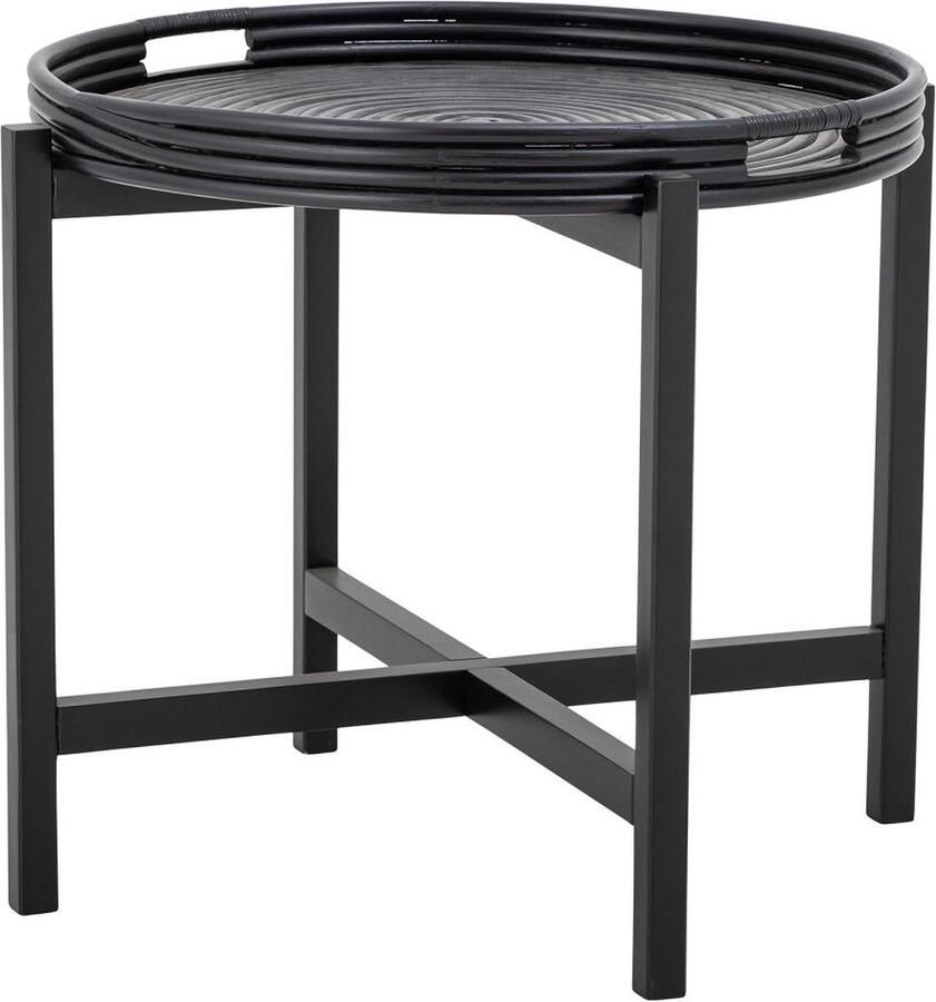 Bloomingville Bijzettafel Milli zwart 60cm