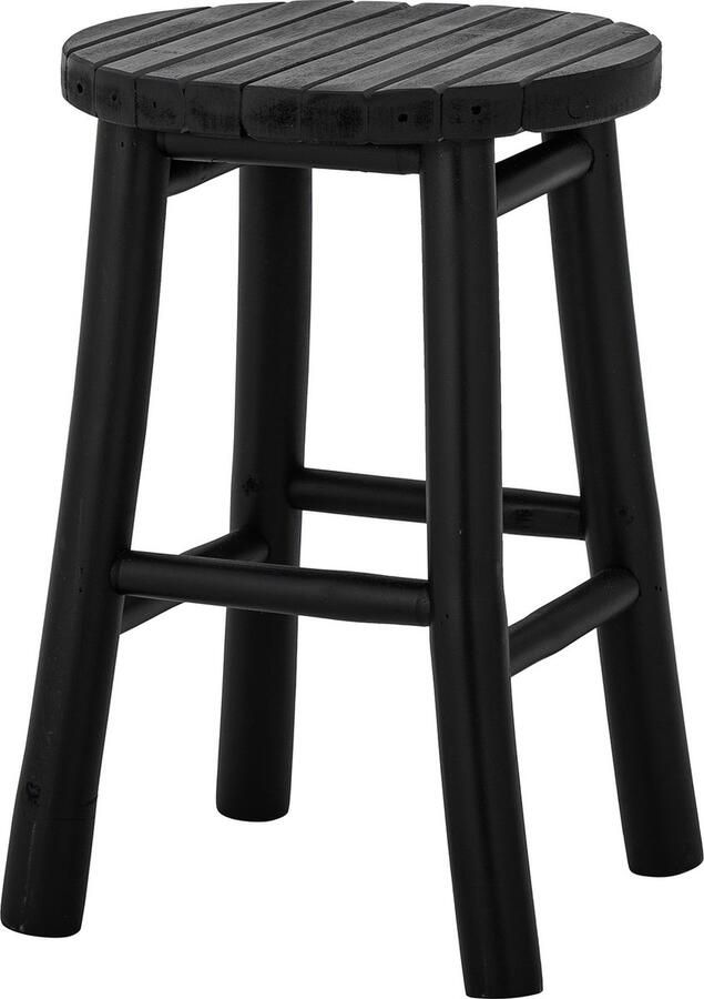 Bloomingville Bilbo Stool Black Bamboo
