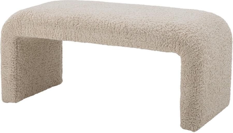 Bloomingville Bobbie bankje Beige 100cm