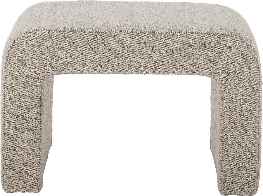 Bloomingville Bobbie Kruk Beige Polyester - Foto 2