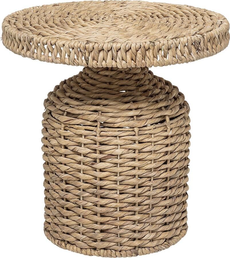 Bloomingville Camo Bijzettafel Beige Waterhyacint