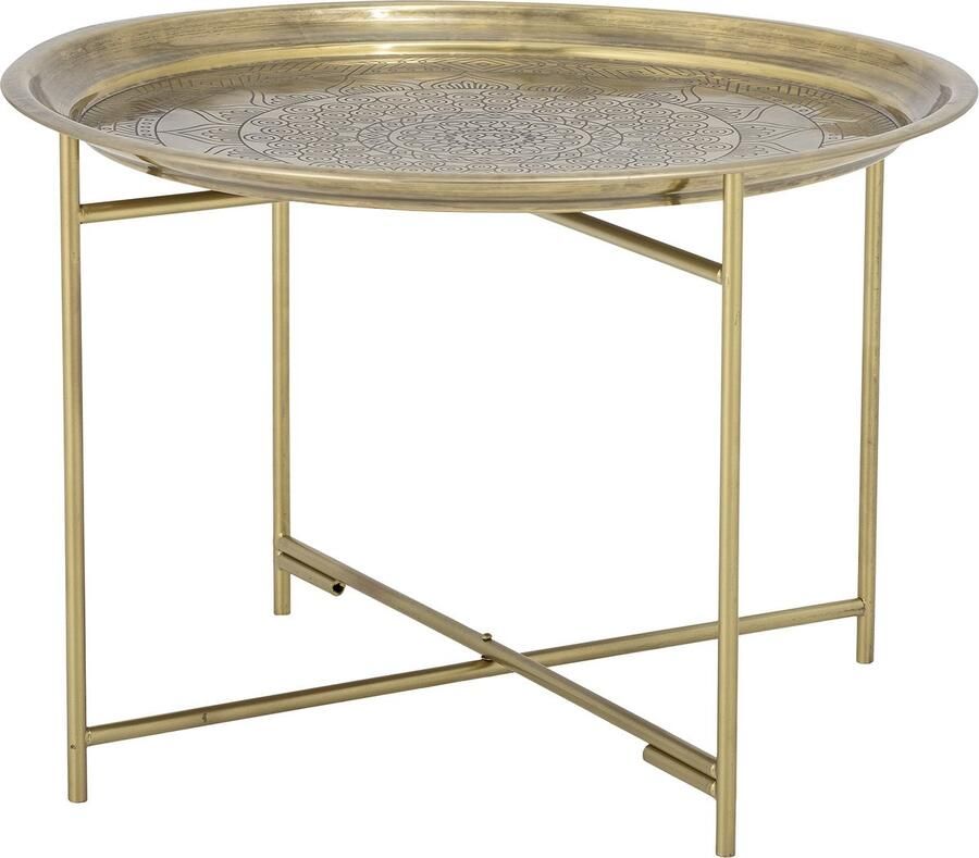 Bloomingville Dalia Dienbladtafel Messing Metaal