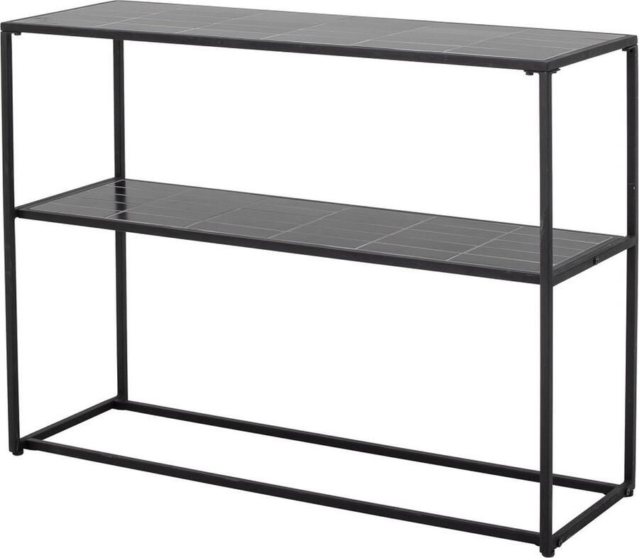 Bloomingville June side table zwart 110cm