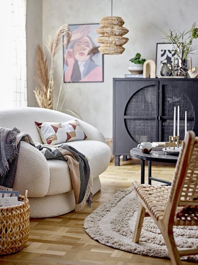 Bloomingville Otto Cabinet Nature Rattan - Foto 2