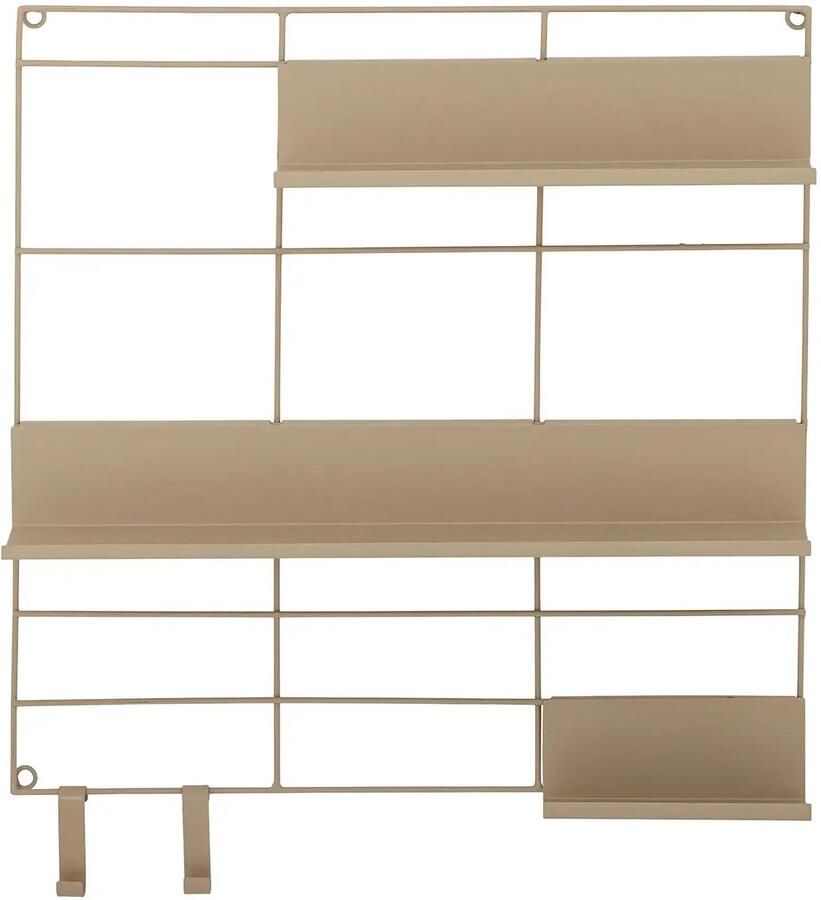 Bloomingville Wandrek metaal nature Osca 60cm