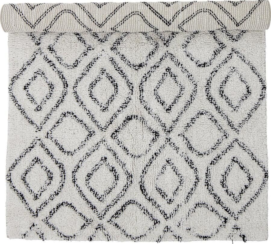 Bloomingville Warda Vloerkleed Beige Wol - Foto 2