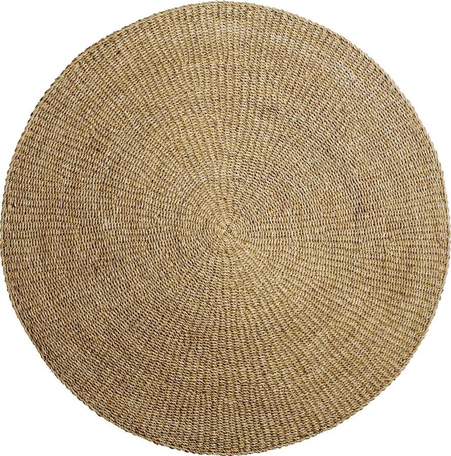 Bloomingville Sisal Kleed Bloomingville Acen Vloerkleed Beige Zeegras