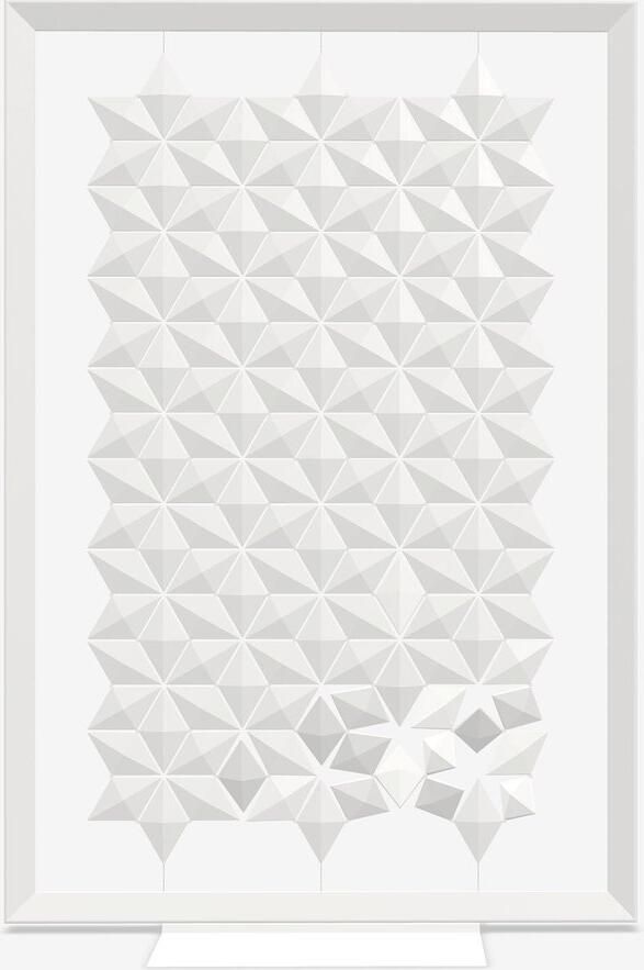 Bloomming Vrijstaande home office scheidingswand – Facet 136 × 200 cm in wit - Foto 2