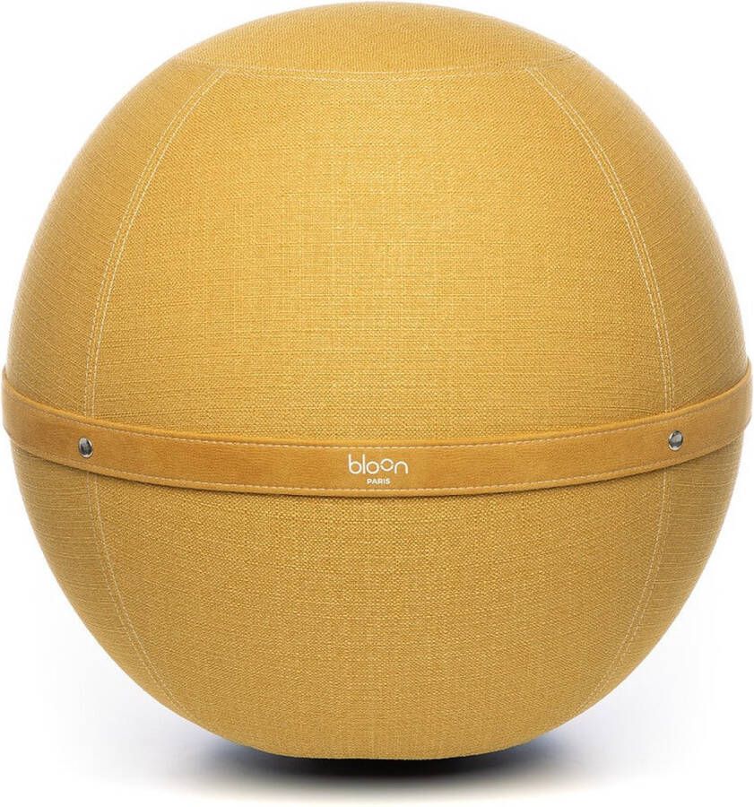 BLOON PARIS Zitbal 55 cm Geel Ergonomisch zitten Thuis of kantoor zitbal Zitballen Handgemaakt in Portugal