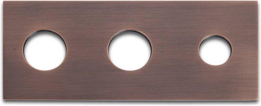 Blue Label Blue Brondby afdekplaat inb douche Koper