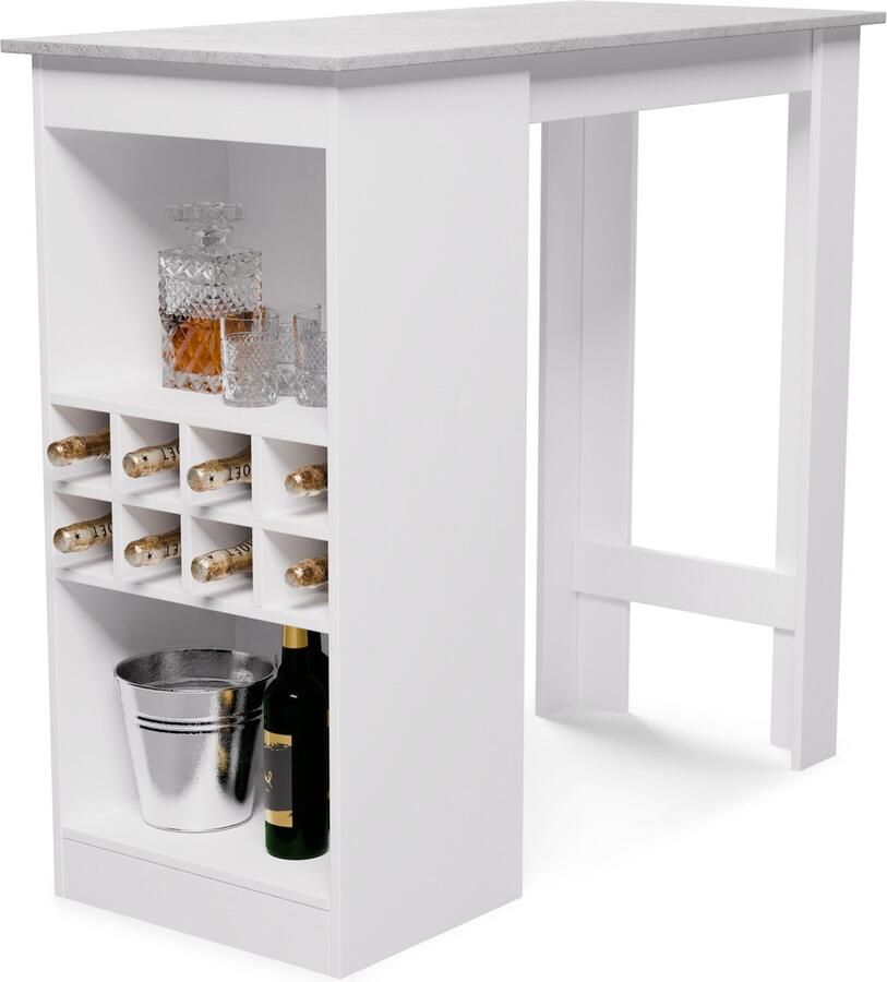 Blumfeldt Bellshill Bartafel Huisbar Grijs