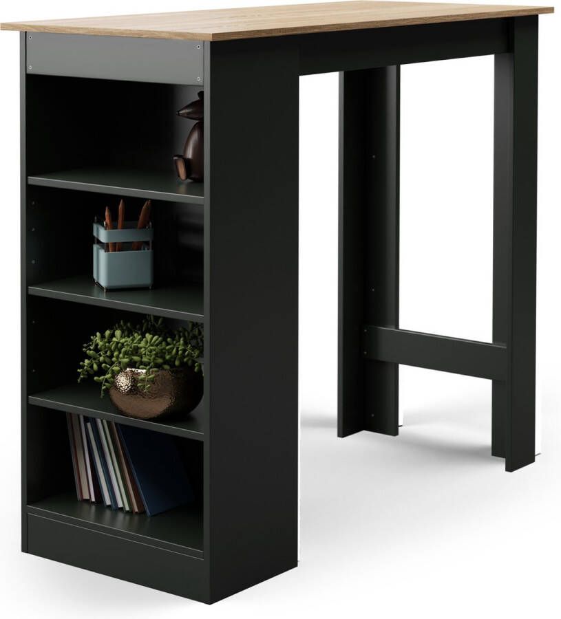 Blum feldt Erskine Bartafel 3 Schappen Antraciet