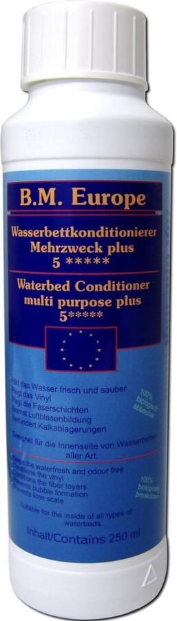 BM Europe Waterbed Conditioner 250ml multi purpose plus 5*