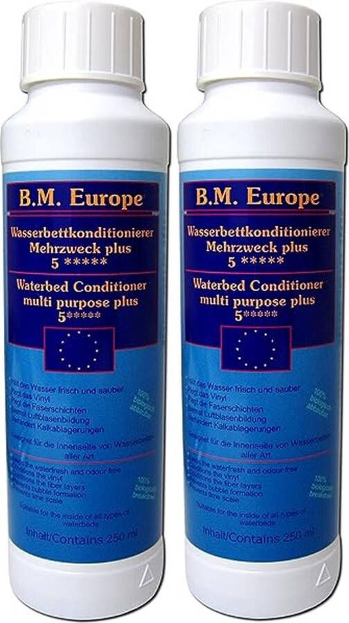 BM Europe Waterbed Conditioner 250ml multi purpose plus 5*