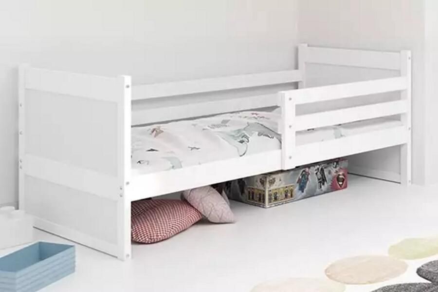 BMS Eenpersoonsbed RICO 90x200 cm Wit