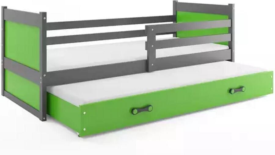 BMS Jeugdbed 90x200 Graphiet Groen