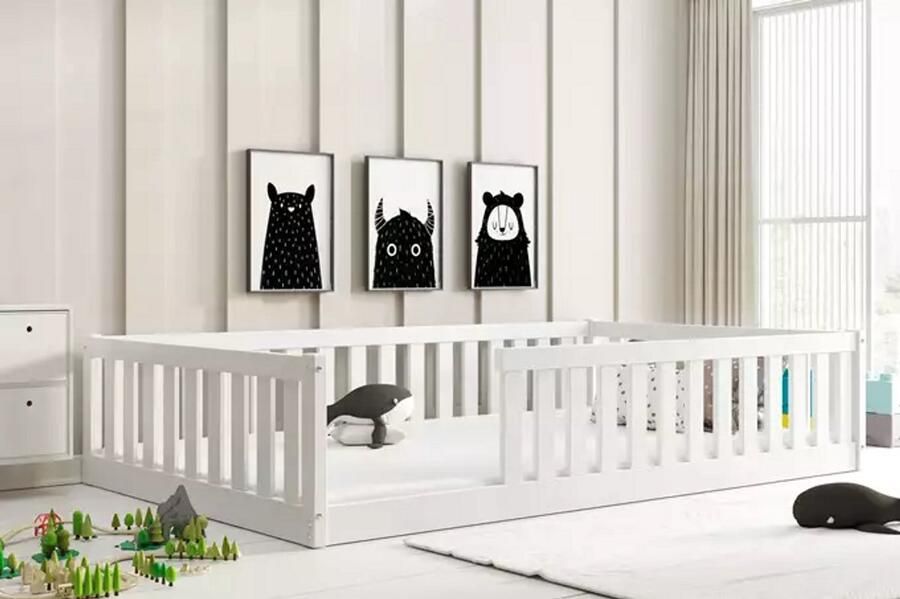 BMS Kinderbed 120x200 Wit Met Matras