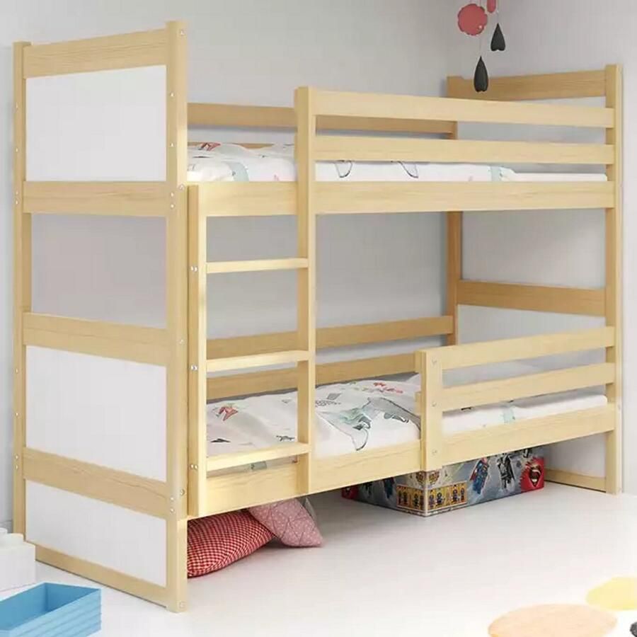BMS RICO Bunk Bed 90X200 Jeugd Pine White