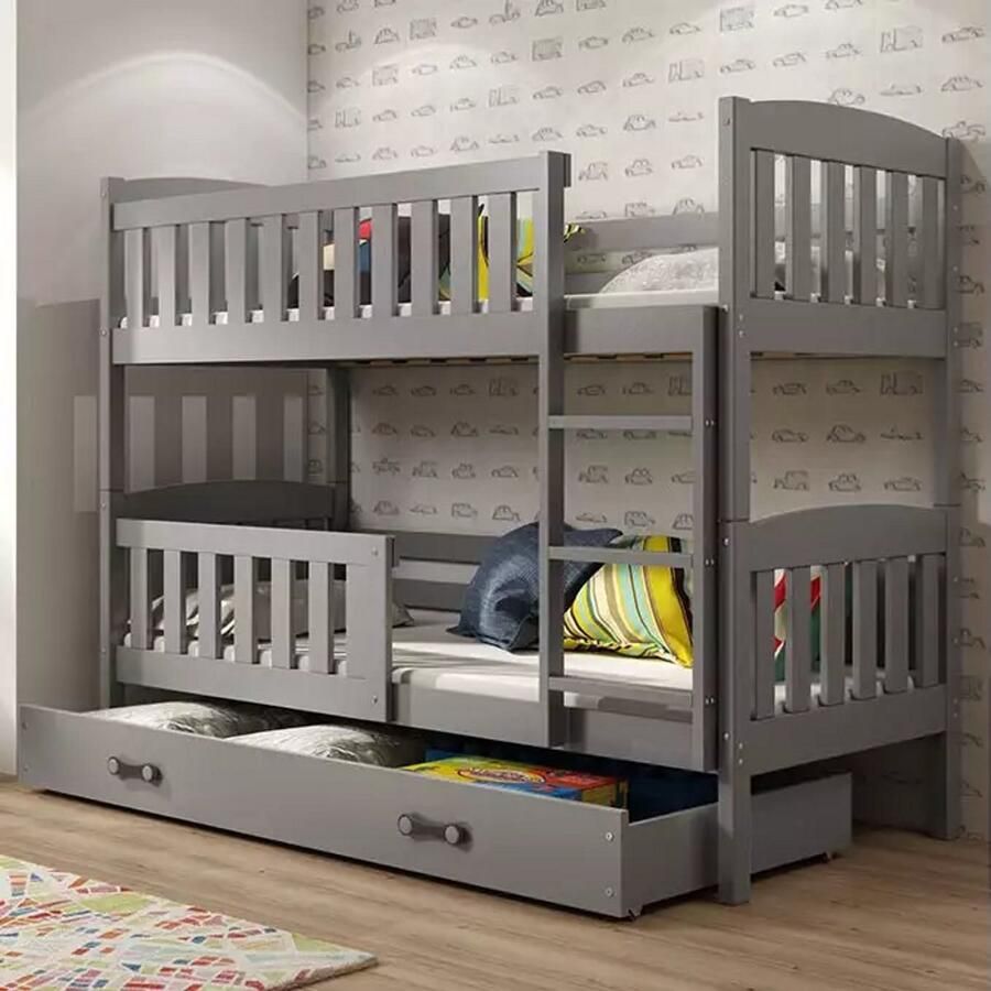 BMS Bunk Bed 90x190 Youth Graphite