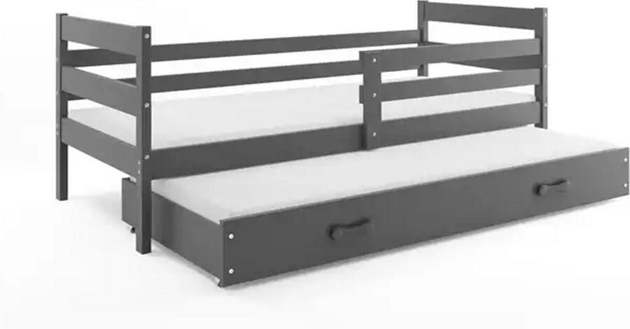 BMS Pull-Out Jeugdbed 80x190 cm Grafiet