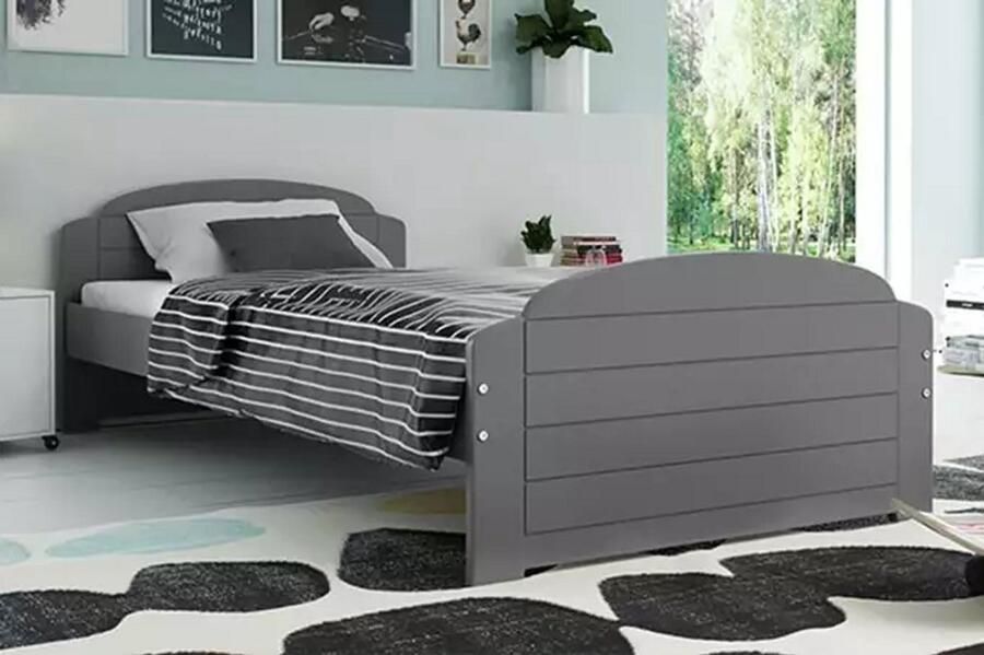 BMS Youth Bed 90x200 cm Graphite