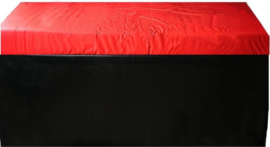 BNDGx Rood laken Waterdicht voor bed Seks -PVC Stof 130X220 matras beschermer