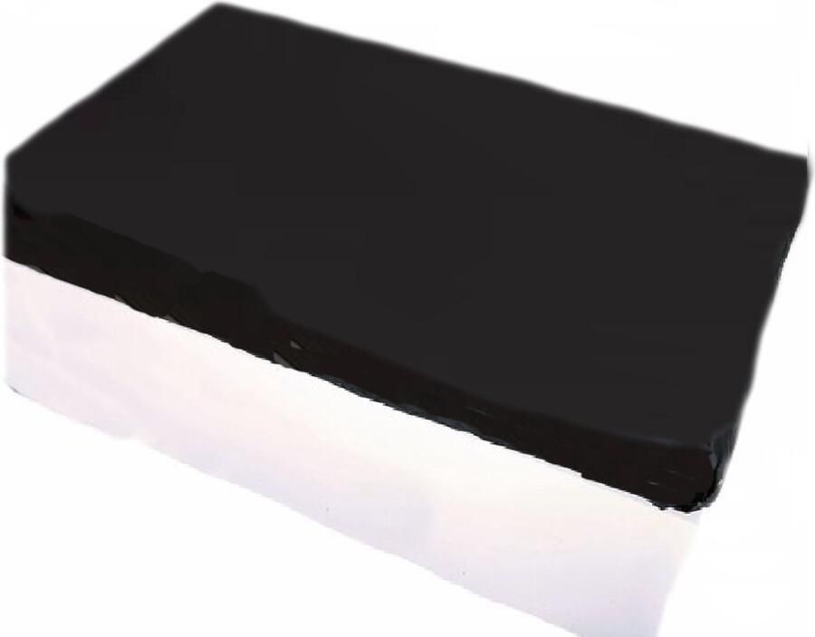 BNDGx -Zwart laken Waterdicht voor 2 persoons bed Stof 180X200 matras beschermer tweepersoons