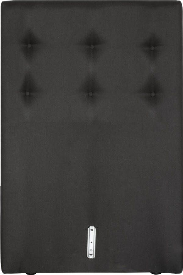 Bo Lundgren Boxspring hoofdbord stof Inari antraciet 96 70 cm geknoopt