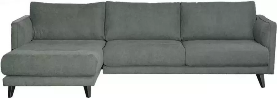 Bo Lundgren Loungebank Häftigt chaise longue links Bloq Niagara blauw grijs 158 1 50 x 2 62 mtr breed