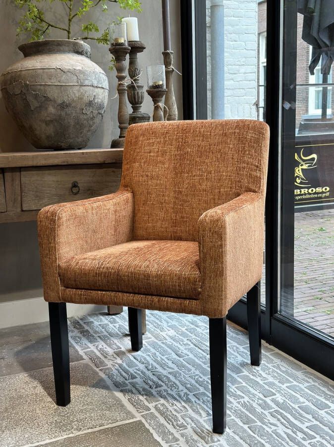 Bocx Set 4 Eetkamerstoelen Torino in Arles Stof