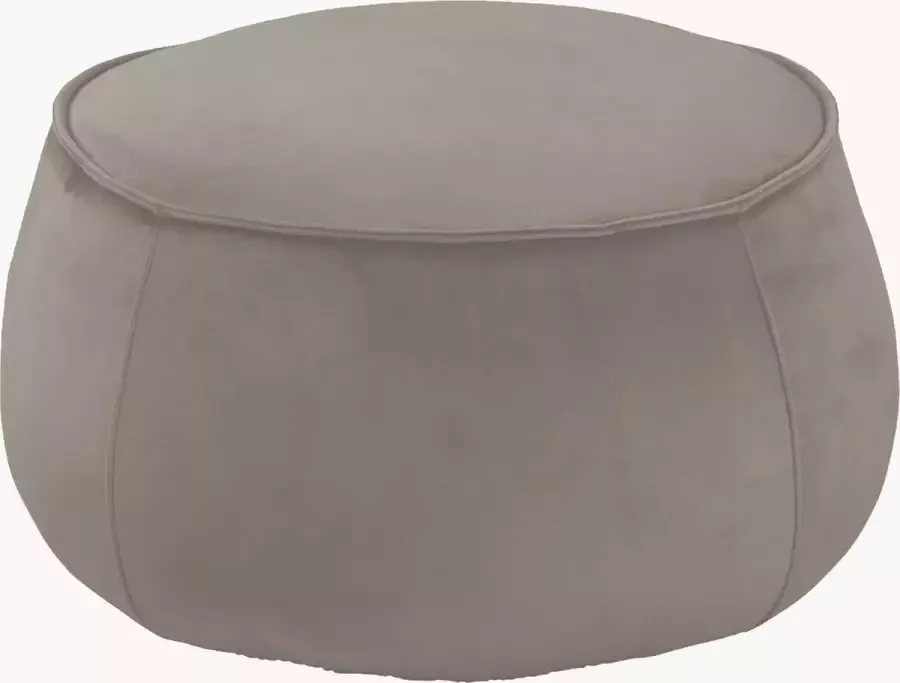 Bodilson Poef Durban Zachte poef Voetenbankje Zand 60x34cm