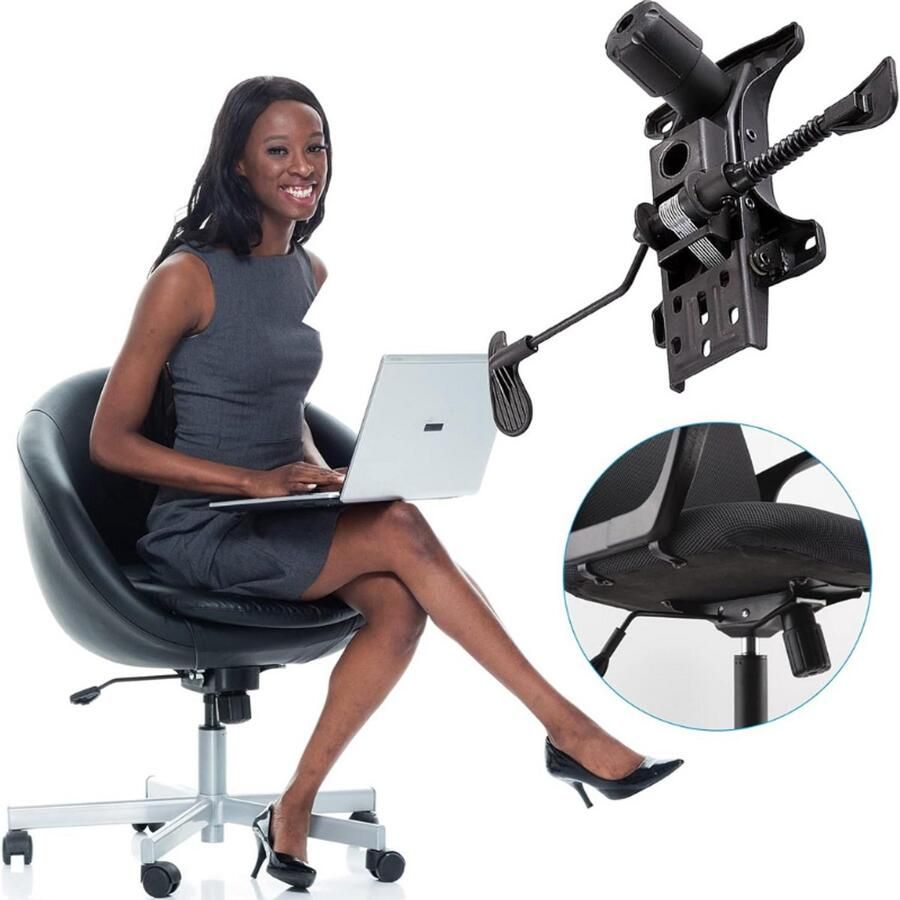 BOG Bureaustoel Kantelmechanisme – Draaiplateau Voor Bureaustoelen – Metalen Zitmechanisme – Basisplaat Vervangingsonderdeel – Kantel En Vergrendel Hendel – Stoelvloerplaat