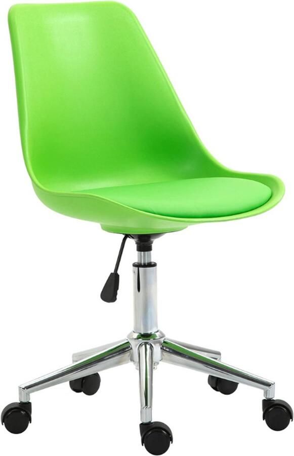 BOG Bureaustoel Voor Kinderen Draaistoel Kinderbureaustoel Groen Ergonomisch Design Verstelbare Zitting Ideaal Voor Thuiswerk Of Studeren