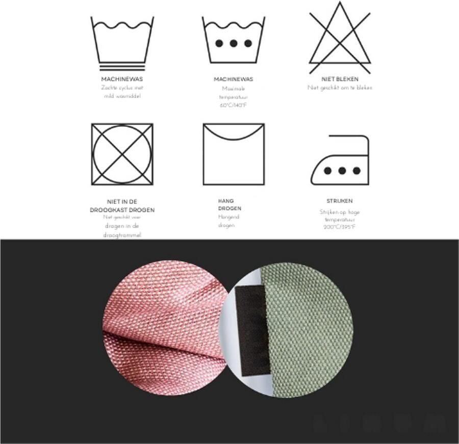 BOG Elegante Kussenhoes 50x50 Cm Granietgrijs Katoenen Sierkussenhoes Wasbaar Stijlvolle Kussenhoes Voor Bank En Bed