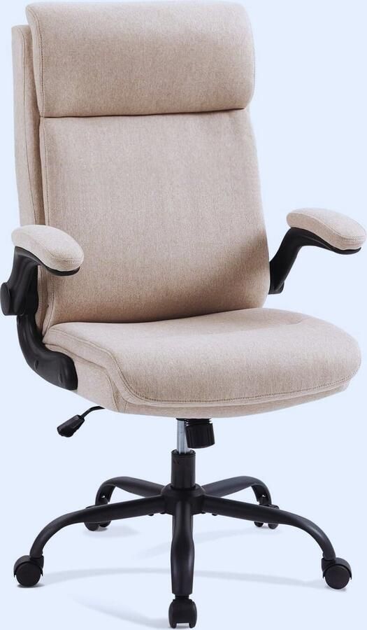 BOG Ergonomische Bureaustoel X-Vormige Computerstoel Met Lendensteun Mesh Zitvlak Voor Lange Uren Comfortabele Gaming & Kantoorstoel (Zwart)