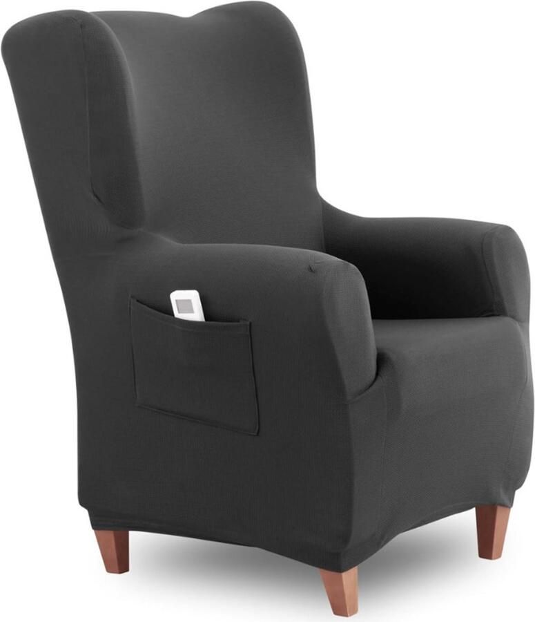 BOG Fauteuilhoes Met Elastische Oren – Model Teide – Geschikt Voor Oorfauteuil 70 Tot 100 Cm – Kleur Grijs