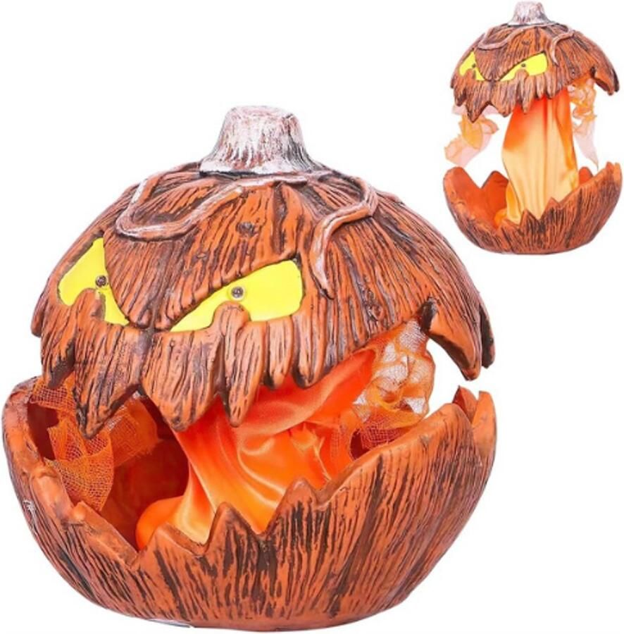 BOG Halloween Pompoen Decoratie LED Pompoen Met Licht Grappige En Griezelige Halloweenlamp Tafel En Tuin Decoratie Perfect Voor Feest En Herfstversiering