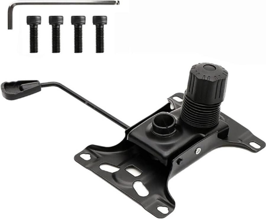 BOG Metalen Stoelmechanisme Basisplaat Voor Bureaustoel Zitmechanisme Met Kantelfunctie Hoogteverstelling Vergrendelbare Hendel Reserveonderdeel Bureaustoel A4