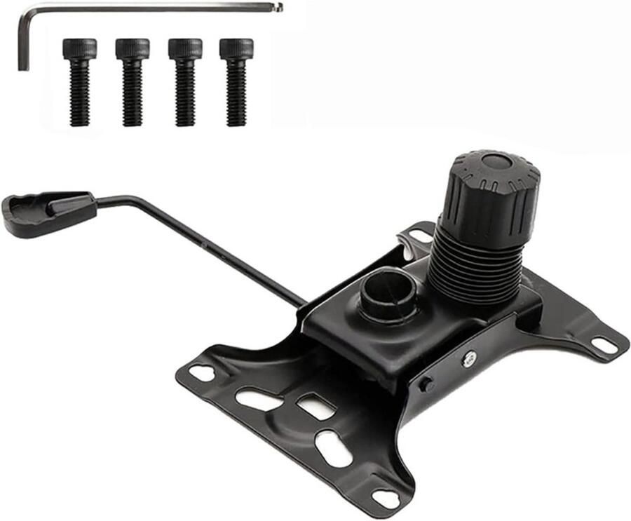 BOG Metalen Zitmechanisme Basisplaat Voor Bureaustoel Kantelfunctie Hoogte Verstelling Vergrendelbare Hendel Reserveonderdeel Bureaustoel