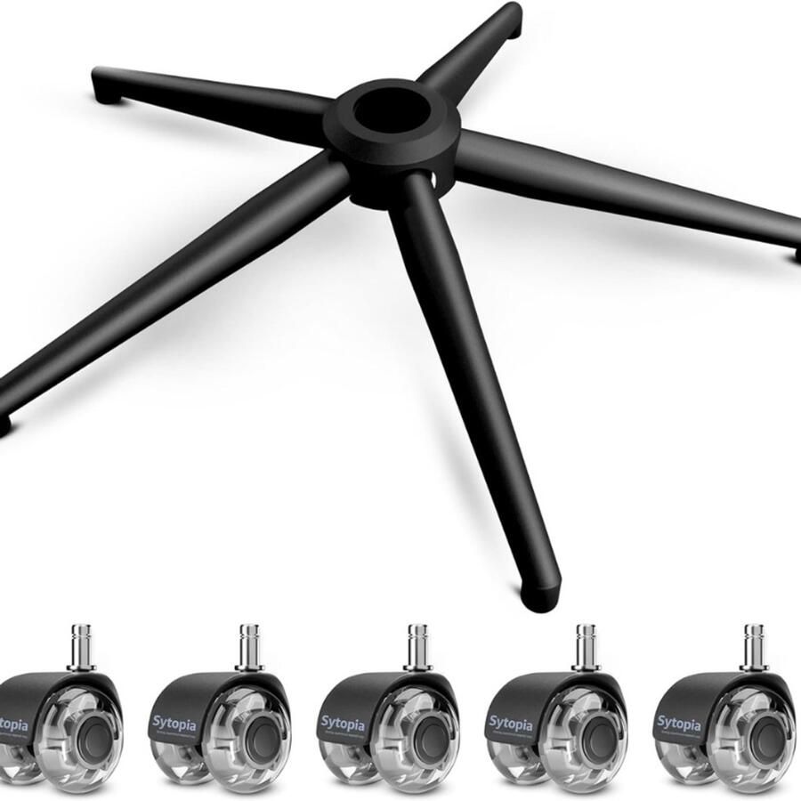 BOG Bureaustoel Rocking Mechanisme Vervangingsonderdeel Voor Bureaustoel Gaming Stoel Metalen Zitmechanisme Basisplaat Schommelfunctie Hoogte Verstelling Stoelhoogte Versteller